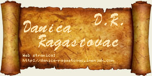 Danica Ragastovac vizit kartica